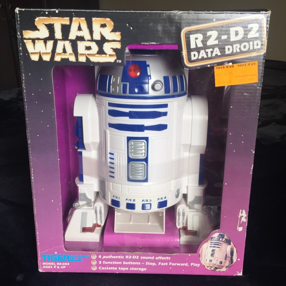 STAR WARS R2-D2 Cassette Player by Tiger